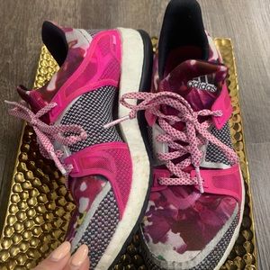 Adidas Pure Boost Pink Floral